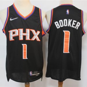 Phoenix Suns black Devin Booker #1