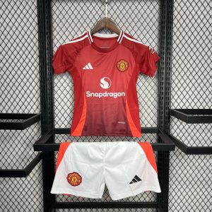 Kit de niño Manchester United local 24/25